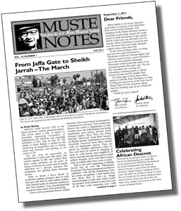 Muste Notes Fall 2011