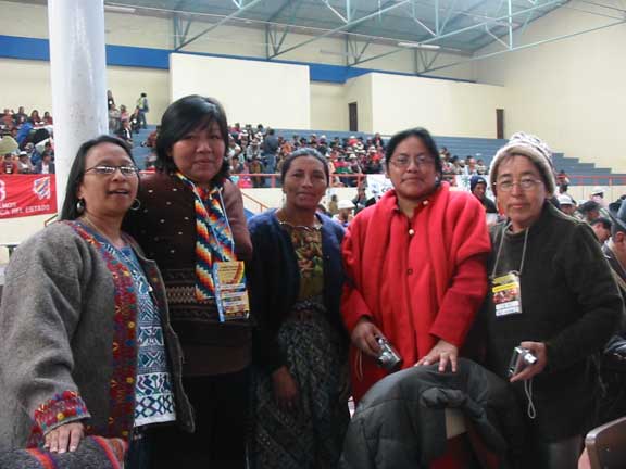Peruvian women activists